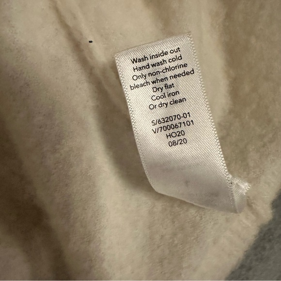 Athleta cream relaxed sweater size L - Picture 6 of 6